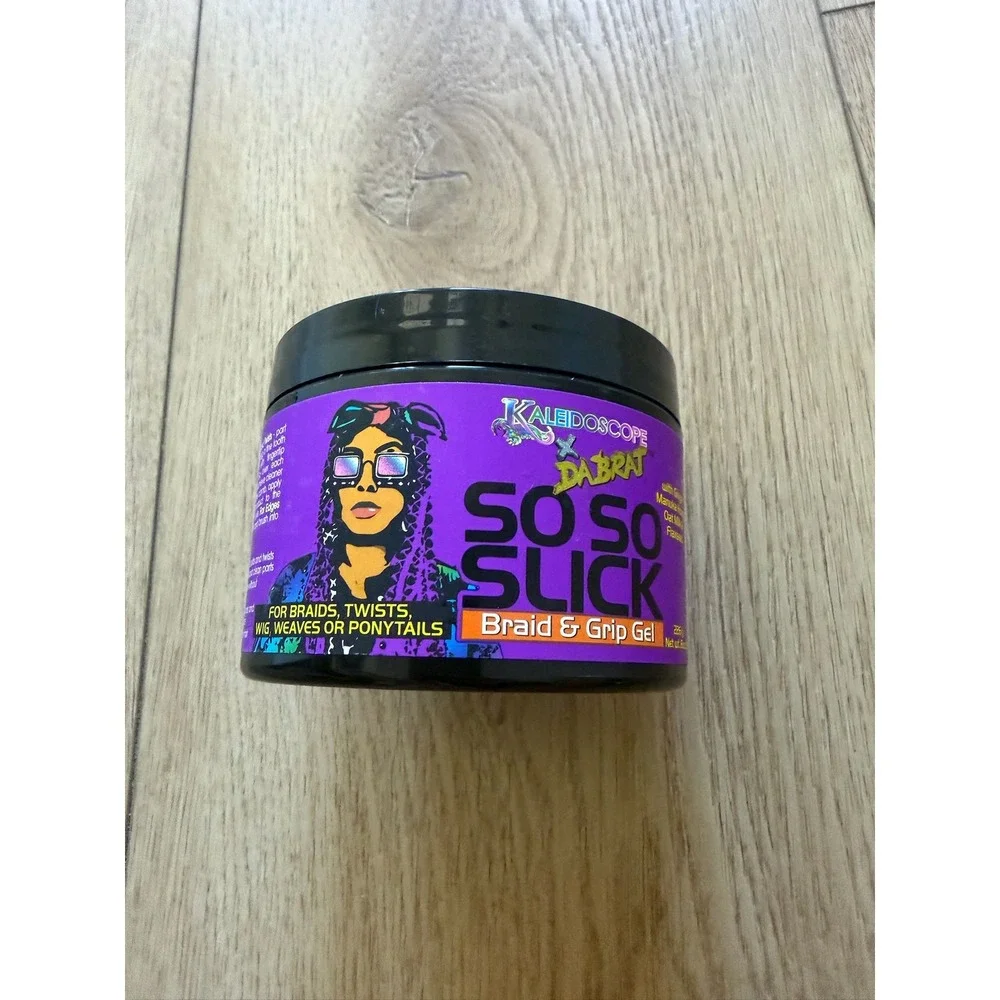 Kaleidoscope x Da Brat So So Slick Braid & Grip Gel 8oz Ginger Manuka Honey